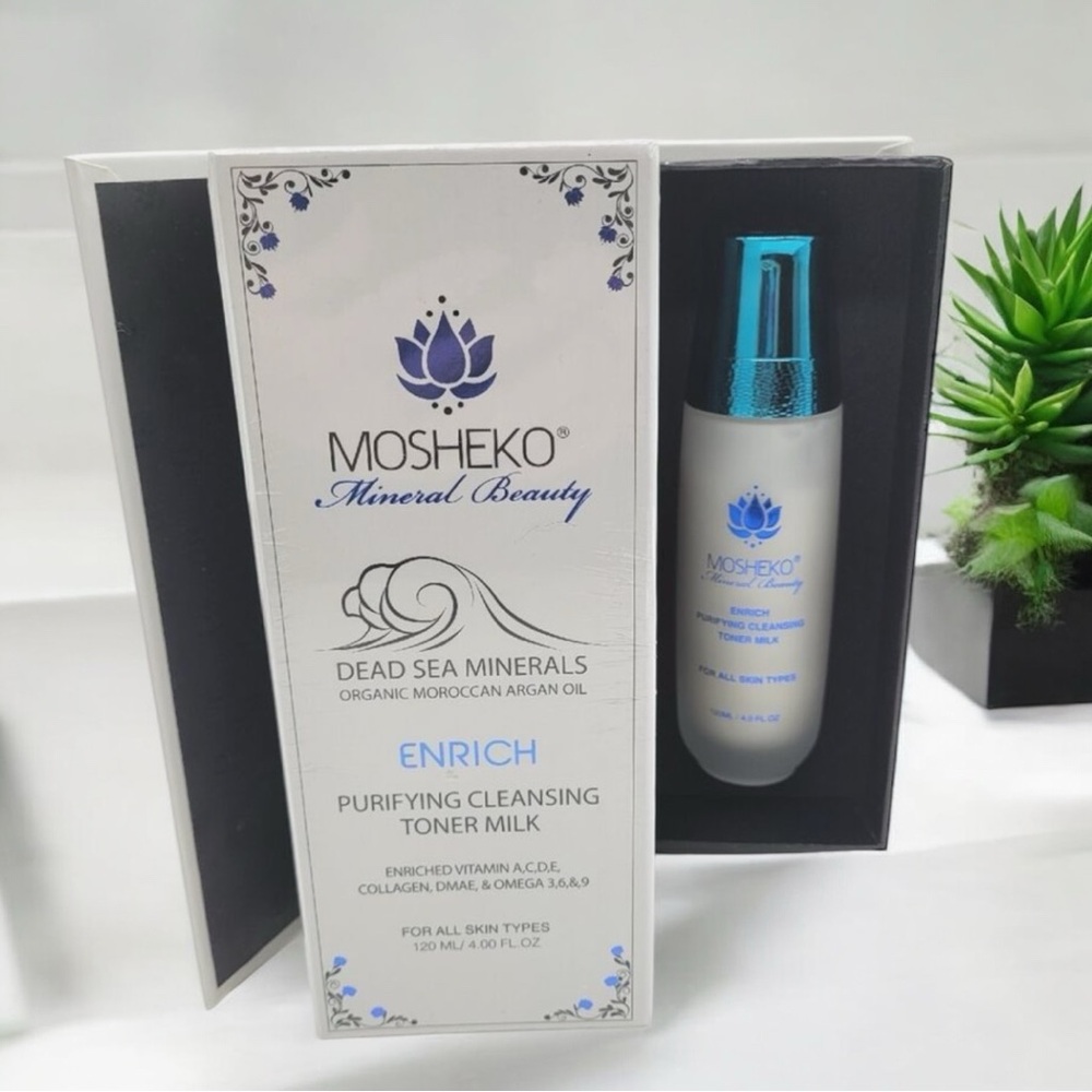 Mosheko 4oz Enrich Purifying Cleansing Toner Milk - Picture 3 of 7